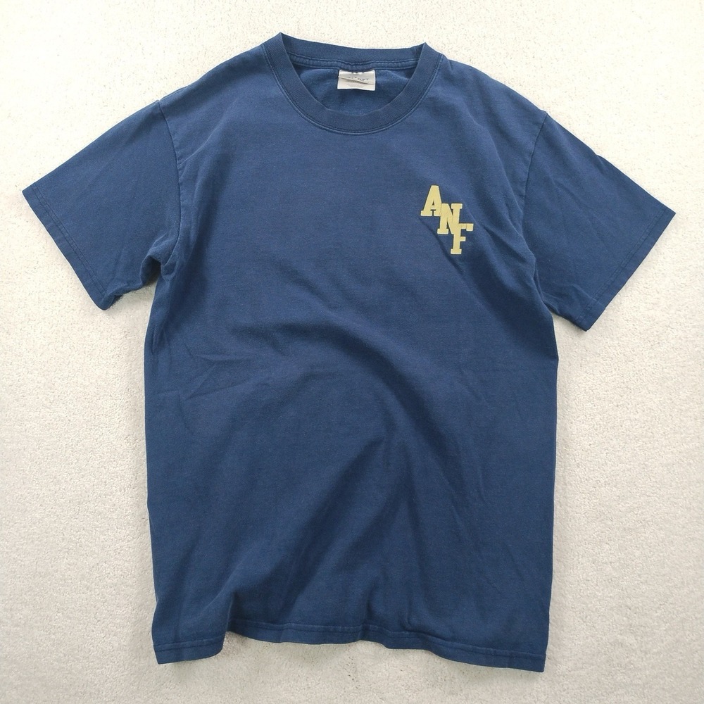 Vintage Nuggets Football ANF Tshirt  Adult Small Blue College Arch y2k 2000's - Picture 2 of 8